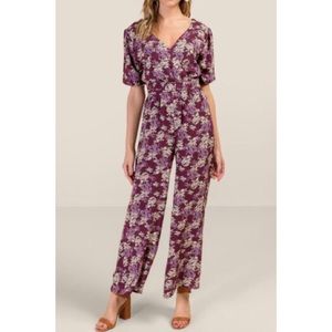 Ava Floral Jumpsuit